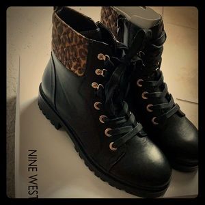 Nine West combat boots